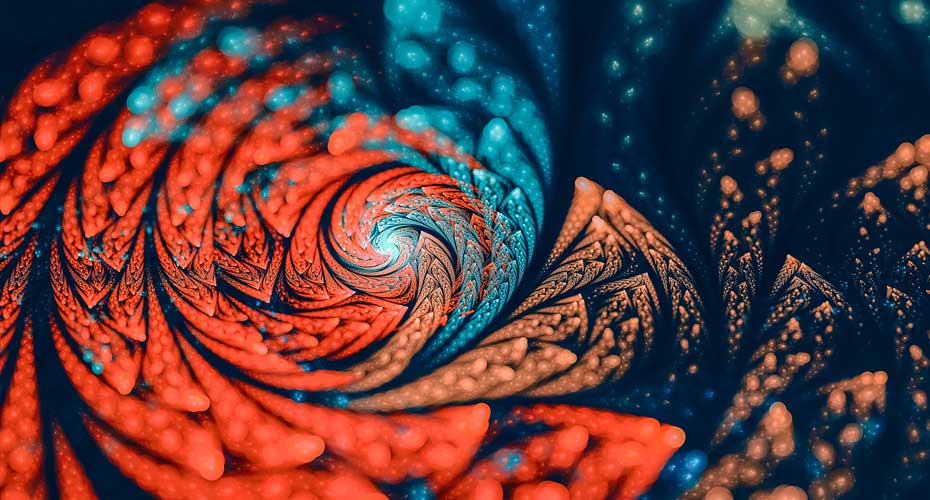 Psychedelic swirl