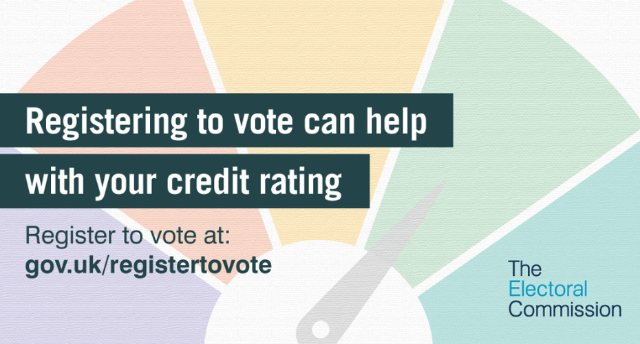 Electoral register credit rating Electoral commission
